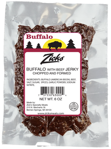 Buffalo with Beef Jerky