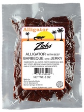 Load image into Gallery viewer, Alligator with Beef BBQ Style Jerky
