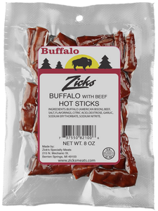 Buffalo with Beef Hot Sticks