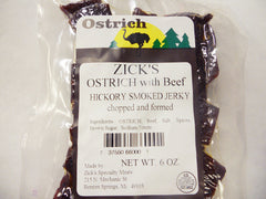 Ostrich with Beef Hickory Smoked Jerky