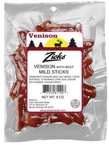 Venison with Beef Mild Sticks