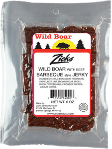 Wild Boar with Beef Barbeque style Jerky